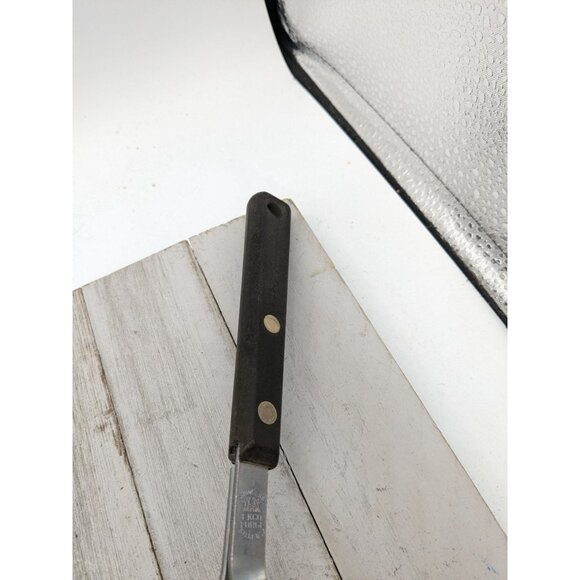 Vintage EKCO Forge Potato Vegetable Masher Black Handle Utensil 9" - Picture 2 of 8